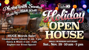 the eight 10 holiday open house